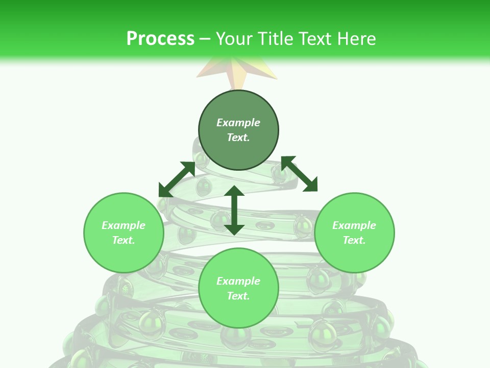 Flirt Standing Female PowerPoint Template