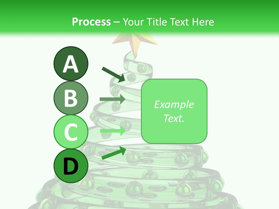 Flirt Standing Female PowerPoint Template