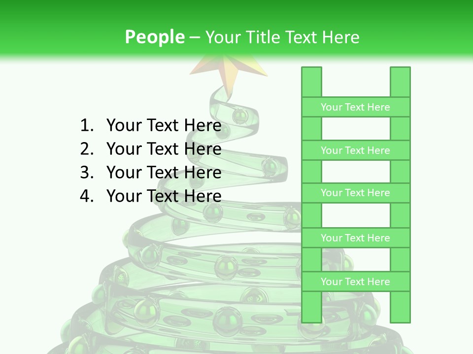 Flirt Standing Female PowerPoint Template