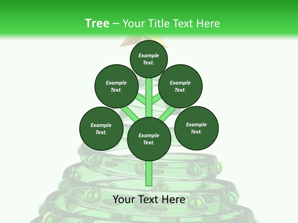 Flirt Standing Female PowerPoint Template