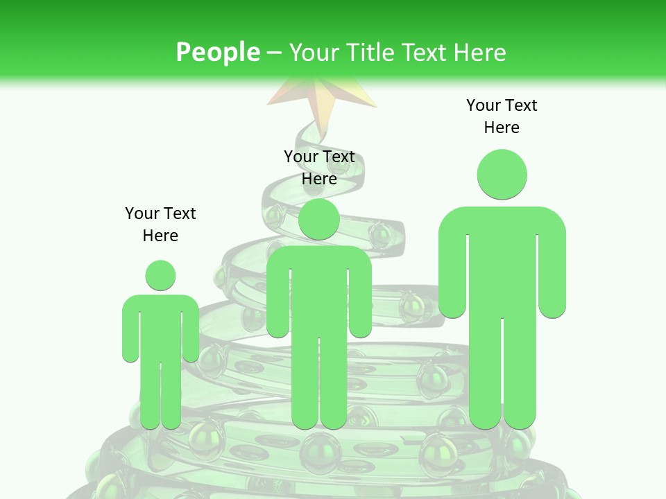 Flirt Standing Female PowerPoint Template