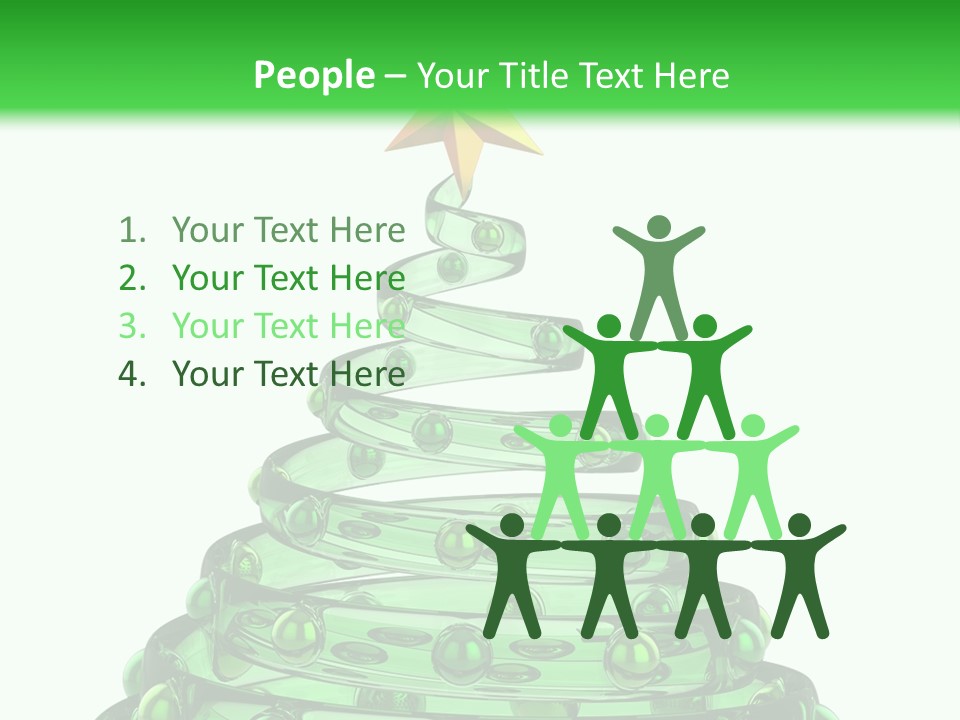 Flirt Standing Female PowerPoint Template