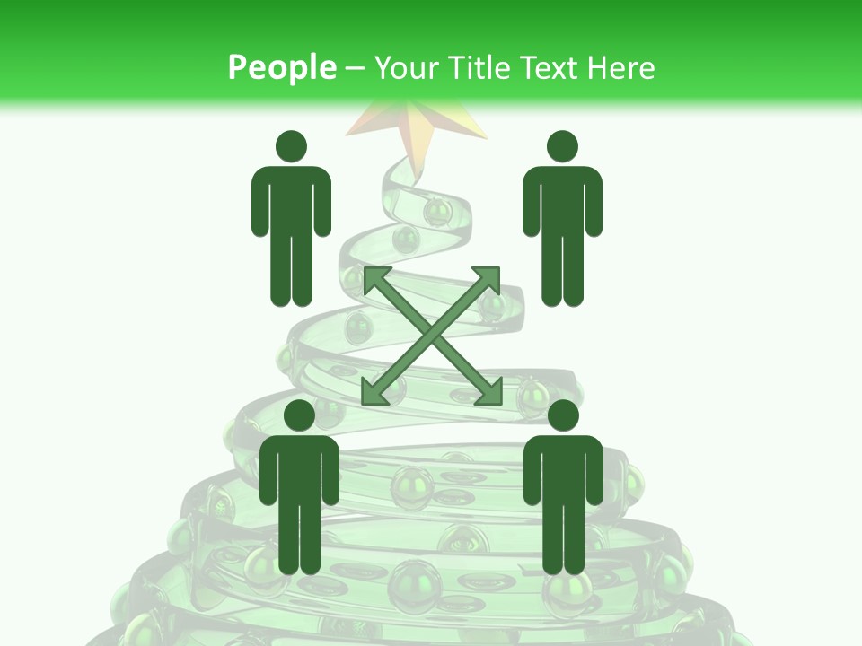 Flirt Standing Female PowerPoint Template