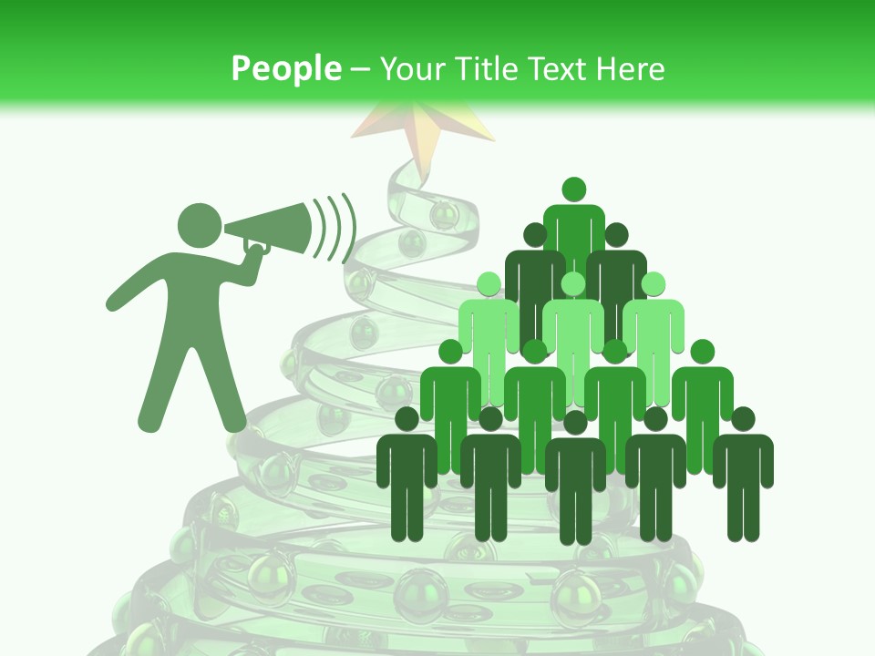 Flirt Standing Female PowerPoint Template