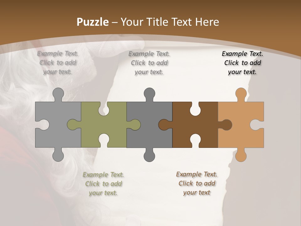 Room Humor Team PowerPoint Template