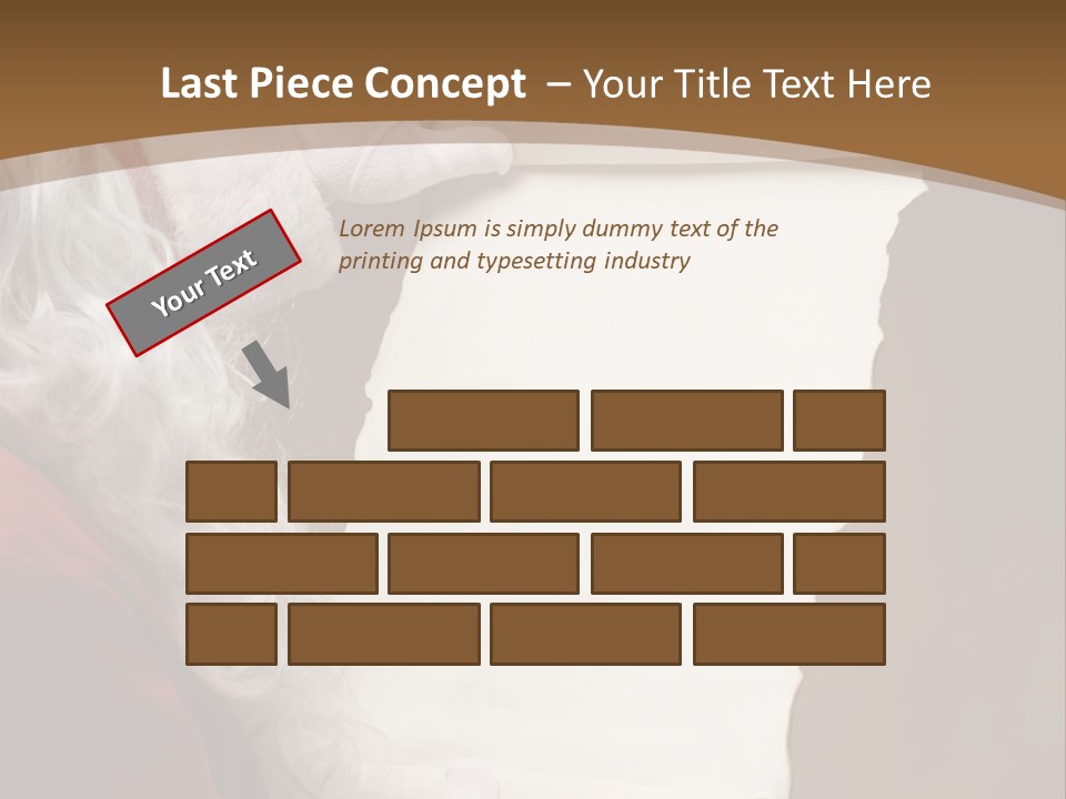 Room Humor Team PowerPoint Template