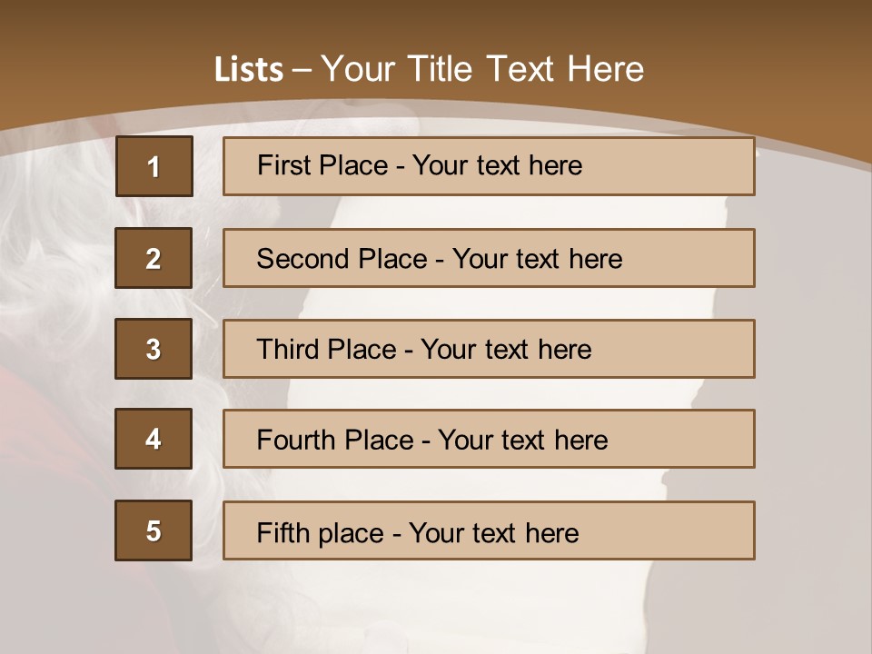 Room Humor Team PowerPoint Template