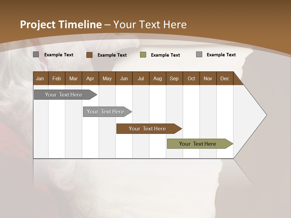 Room Humor Team PowerPoint Template