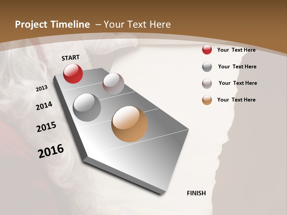 Room Humor Team PowerPoint Template