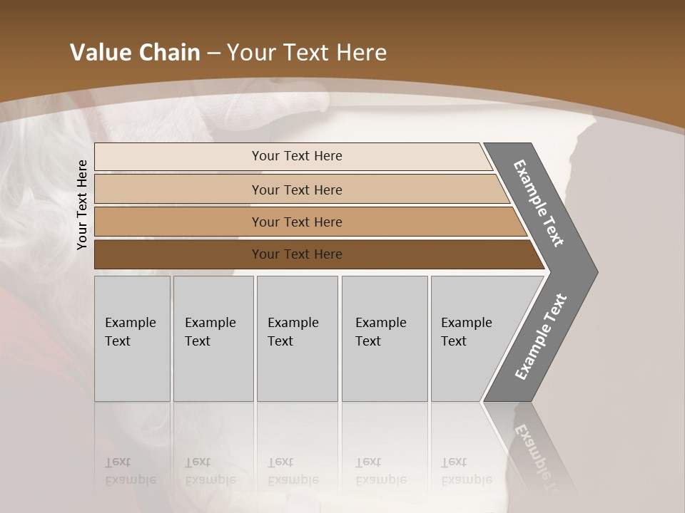 Room Humor Team PowerPoint Template