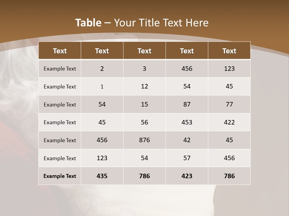 Room Humor Team PowerPoint Template