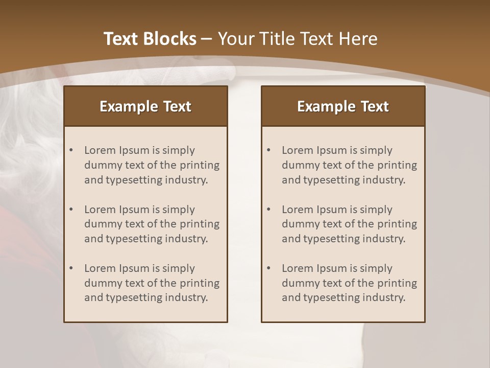 Room Humor Team PowerPoint Template