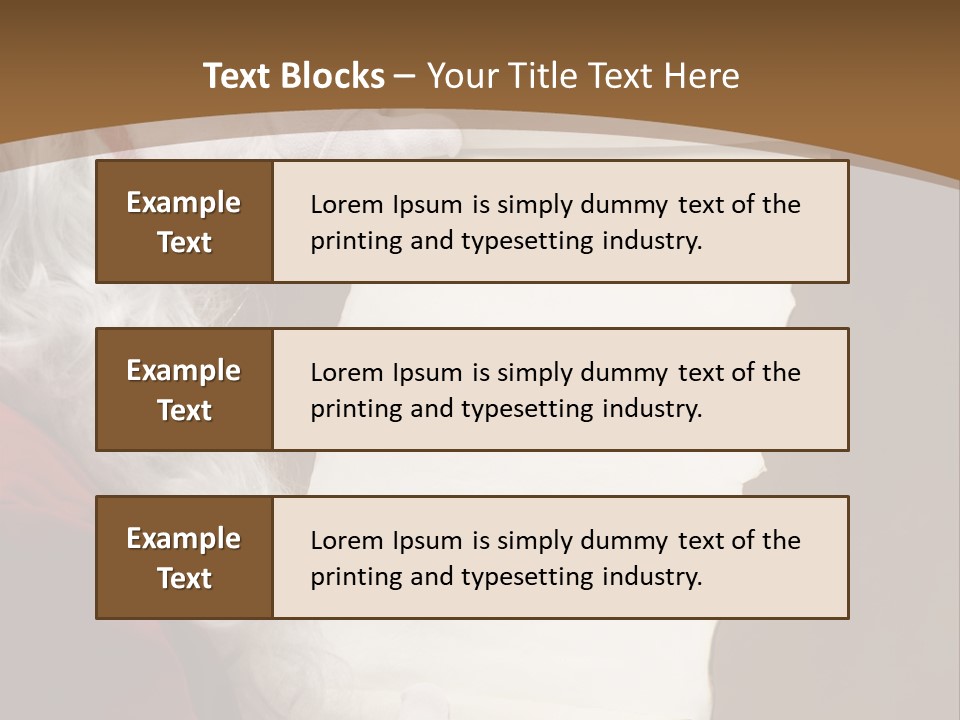 Room Humor Team PowerPoint Template
