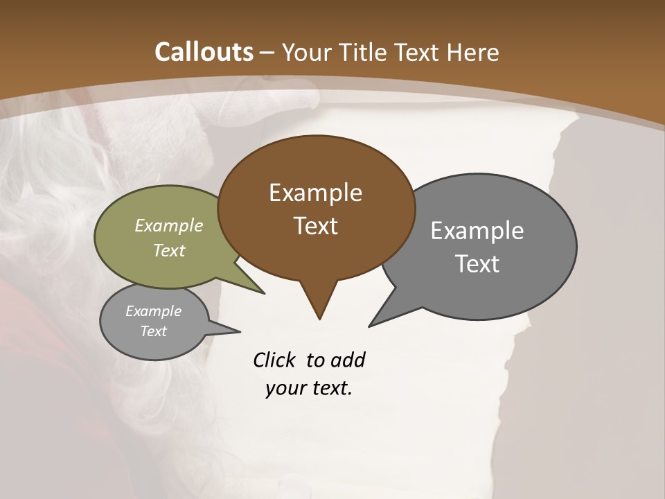 Room Humor Team PowerPoint Template