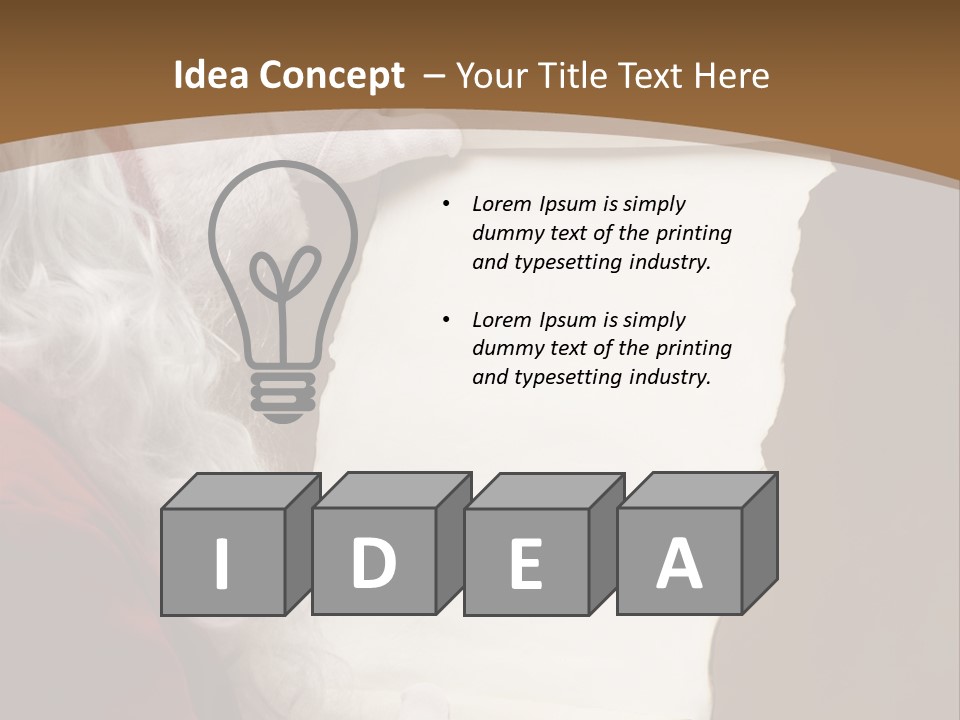 Room Humor Team PowerPoint Template