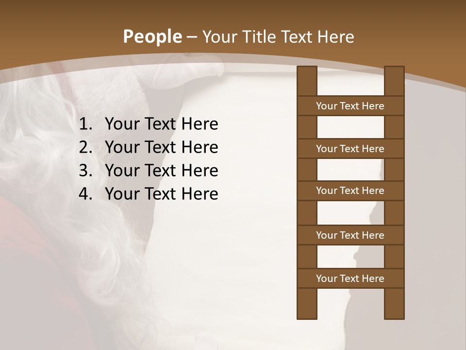 Room Humor Team PowerPoint Template