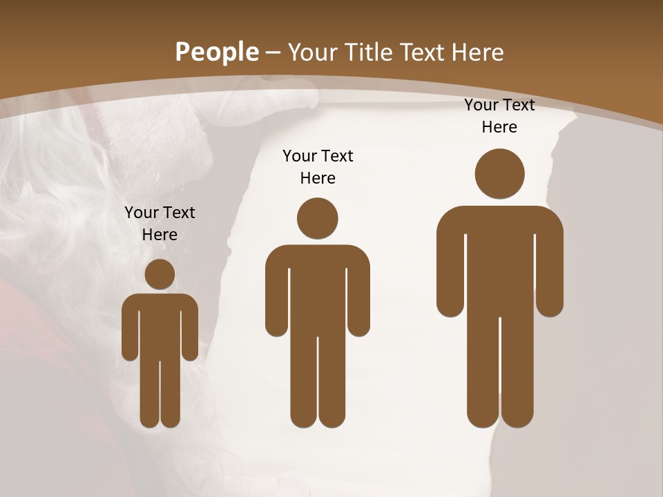 Room Humor Team PowerPoint Template