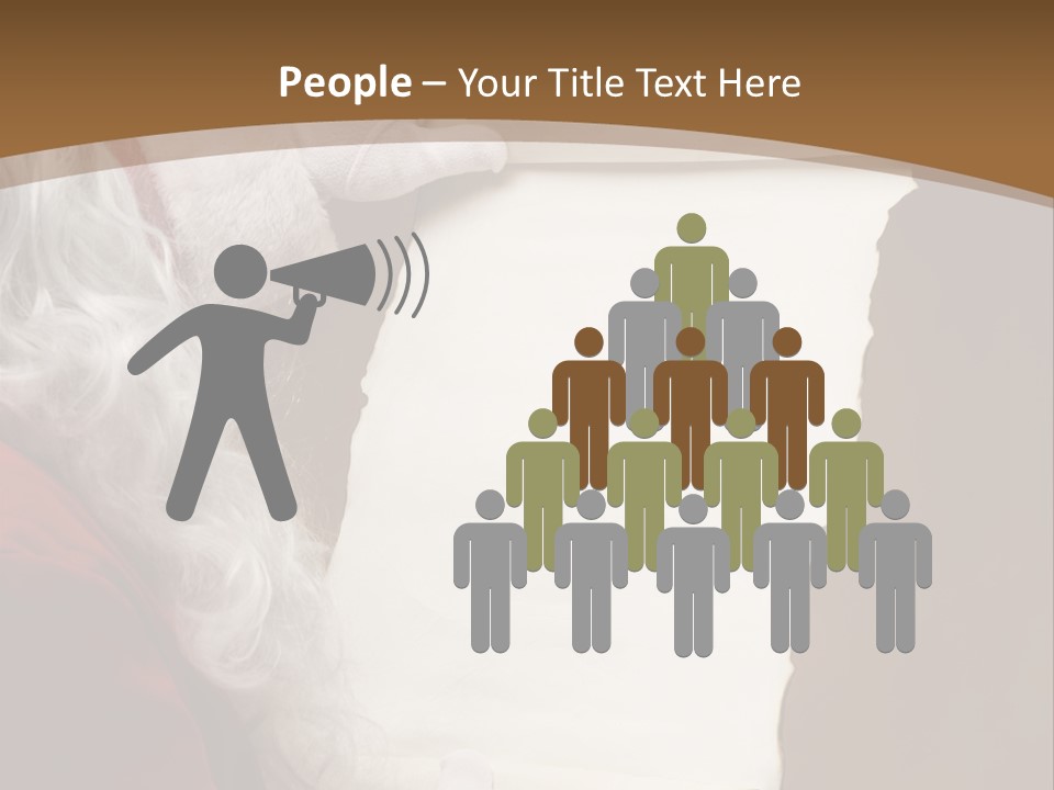 Room Humor Team PowerPoint Template