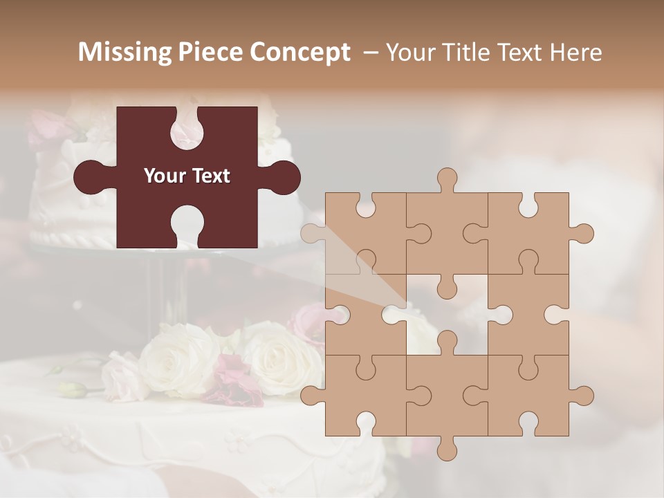 Marriage Floral Delicious PowerPoint Template