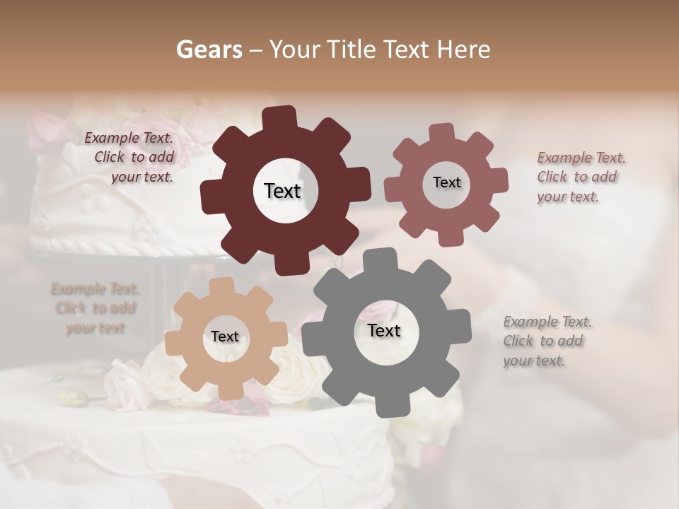 Marriage Floral Delicious PowerPoint Template