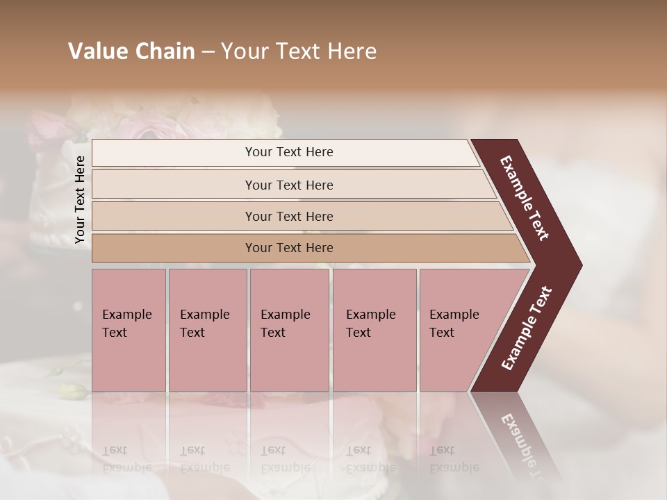 Marriage Floral Delicious PowerPoint Template