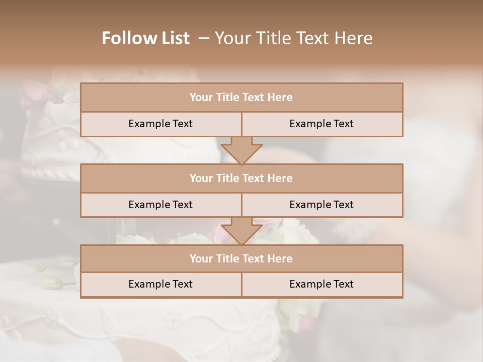 Marriage Floral Delicious PowerPoint Template