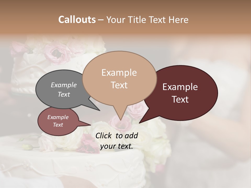 Marriage Floral Delicious PowerPoint Template