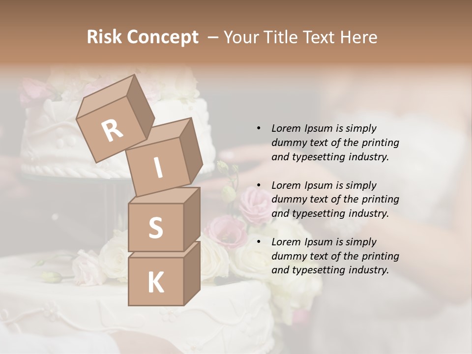 Marriage Floral Delicious PowerPoint Template