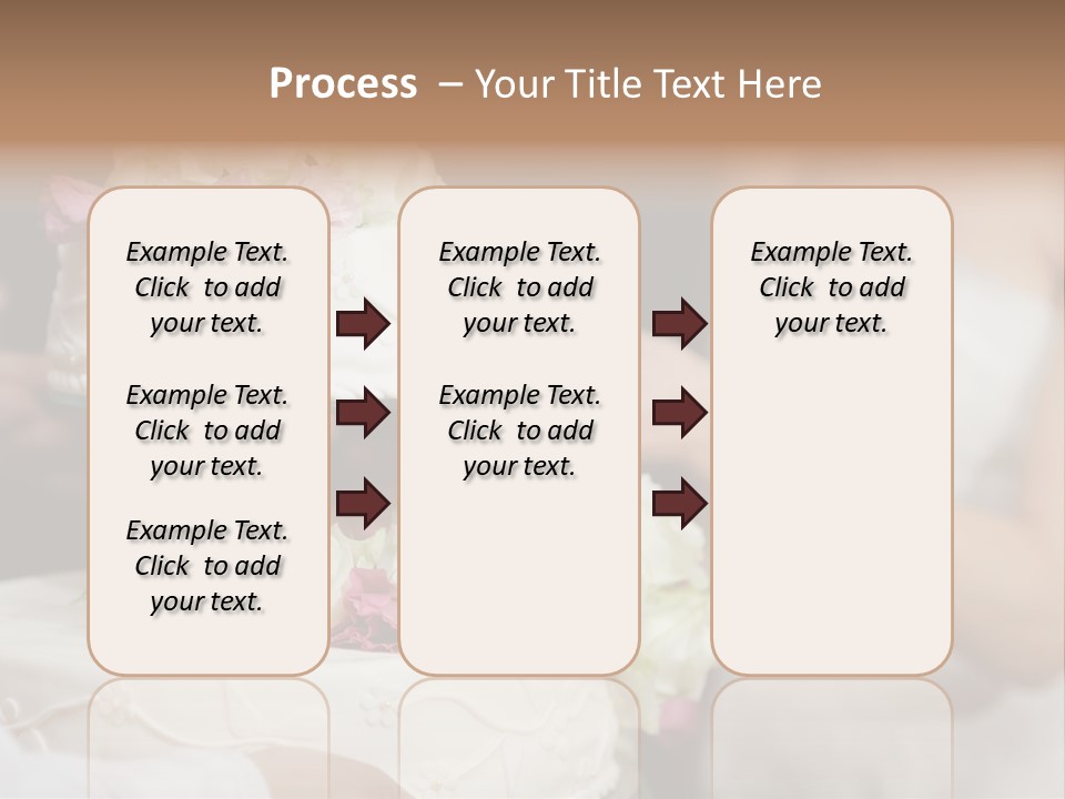 Marriage Floral Delicious PowerPoint Template