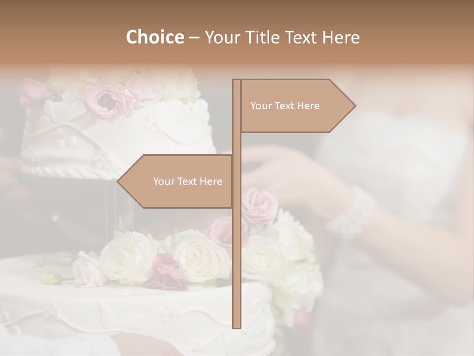 Marriage Floral Delicious PowerPoint Template