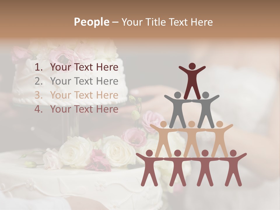 Marriage Floral Delicious PowerPoint Template
