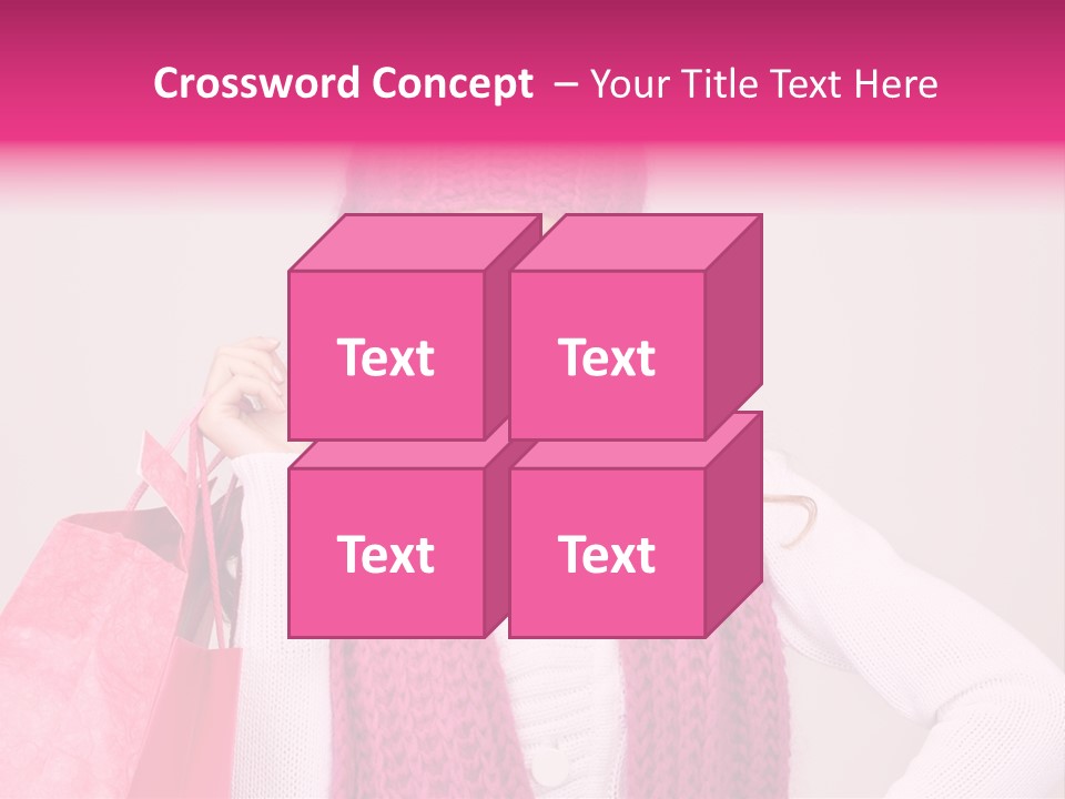 Customer Shopper Gifts PowerPoint Template