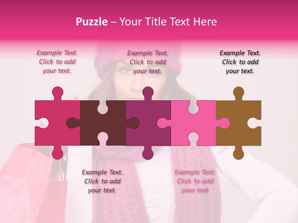 Customer Shopper Gifts PowerPoint Template