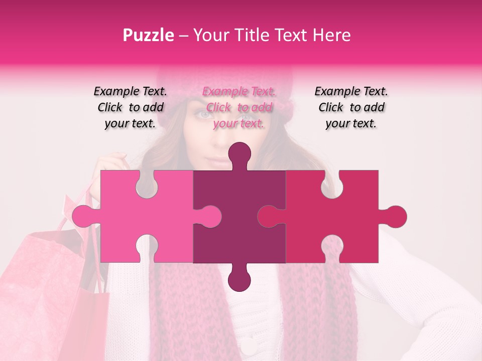 Customer Shopper Gifts PowerPoint Template