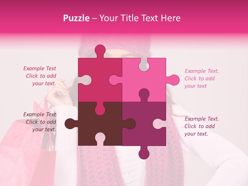 Customer Shopper Gifts PowerPoint Template