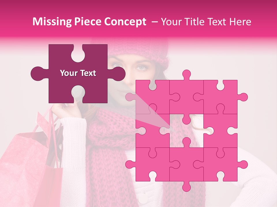 Customer Shopper Gifts PowerPoint Template