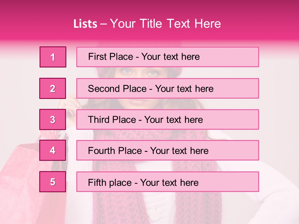 Customer Shopper Gifts PowerPoint Template