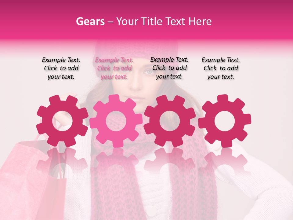 Customer Shopper Gifts PowerPoint Template