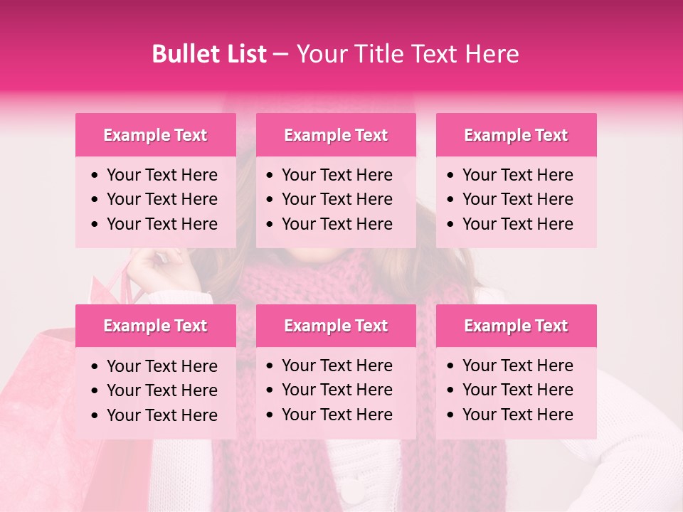 Customer Shopper Gifts PowerPoint Template