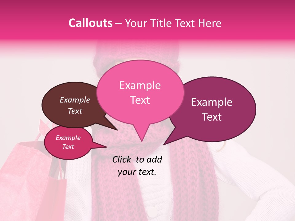 Customer Shopper Gifts PowerPoint Template