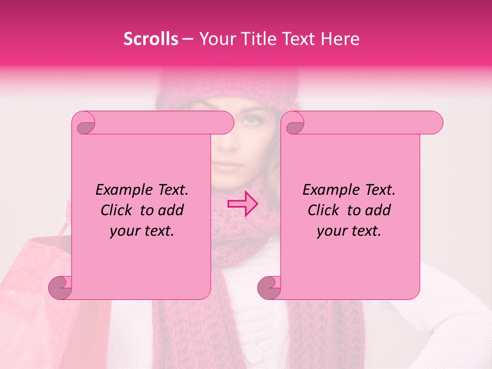 Customer Shopper Gifts PowerPoint Template