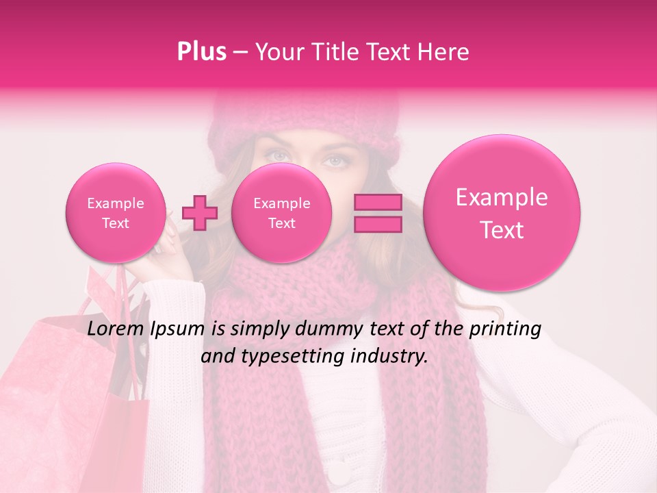 Customer Shopper Gifts PowerPoint Template