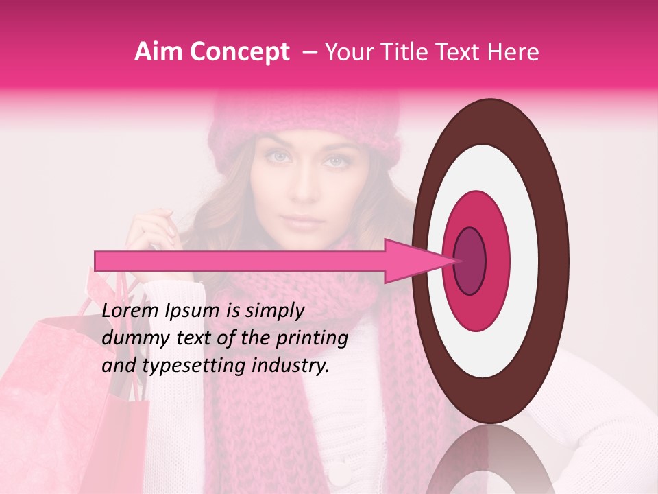 Customer Shopper Gifts PowerPoint Template