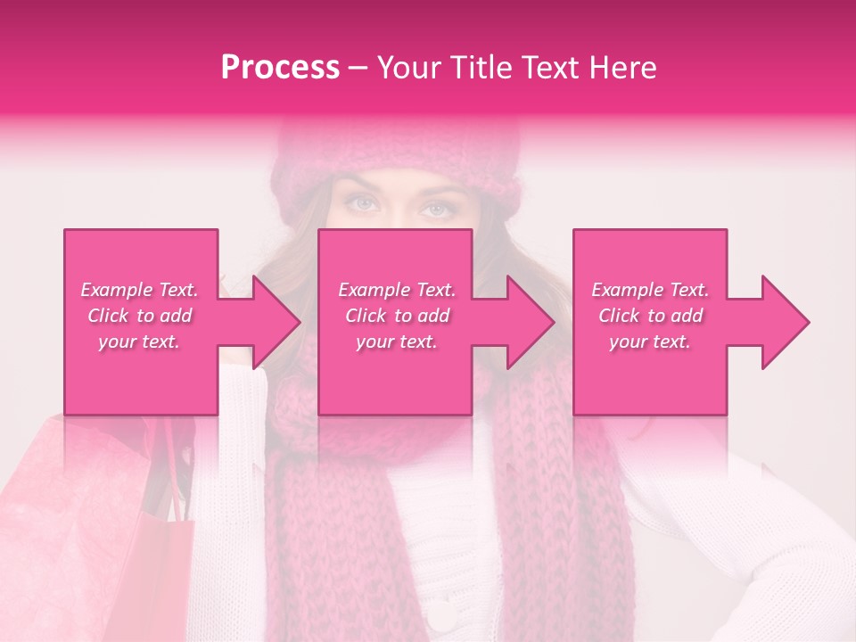 Customer Shopper Gifts PowerPoint Template