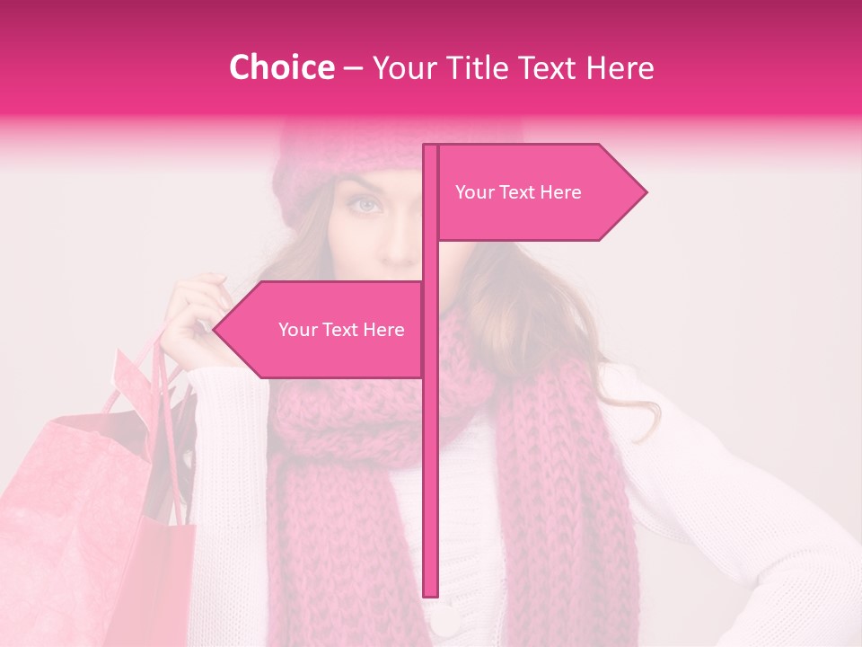 Customer Shopper Gifts PowerPoint Template