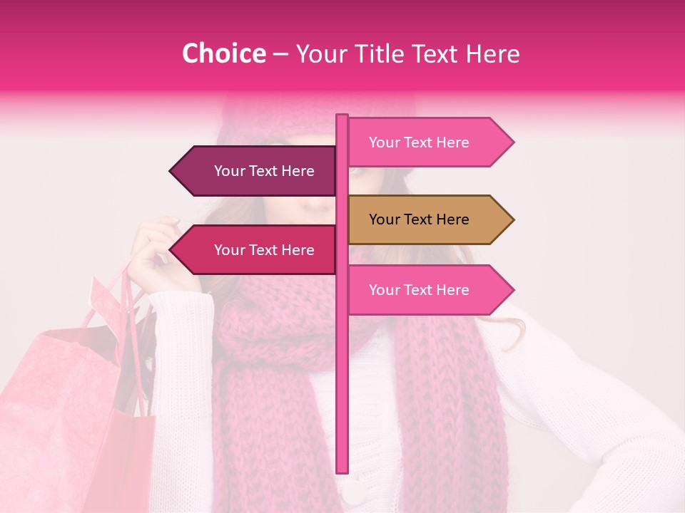 Customer Shopper Gifts PowerPoint Template