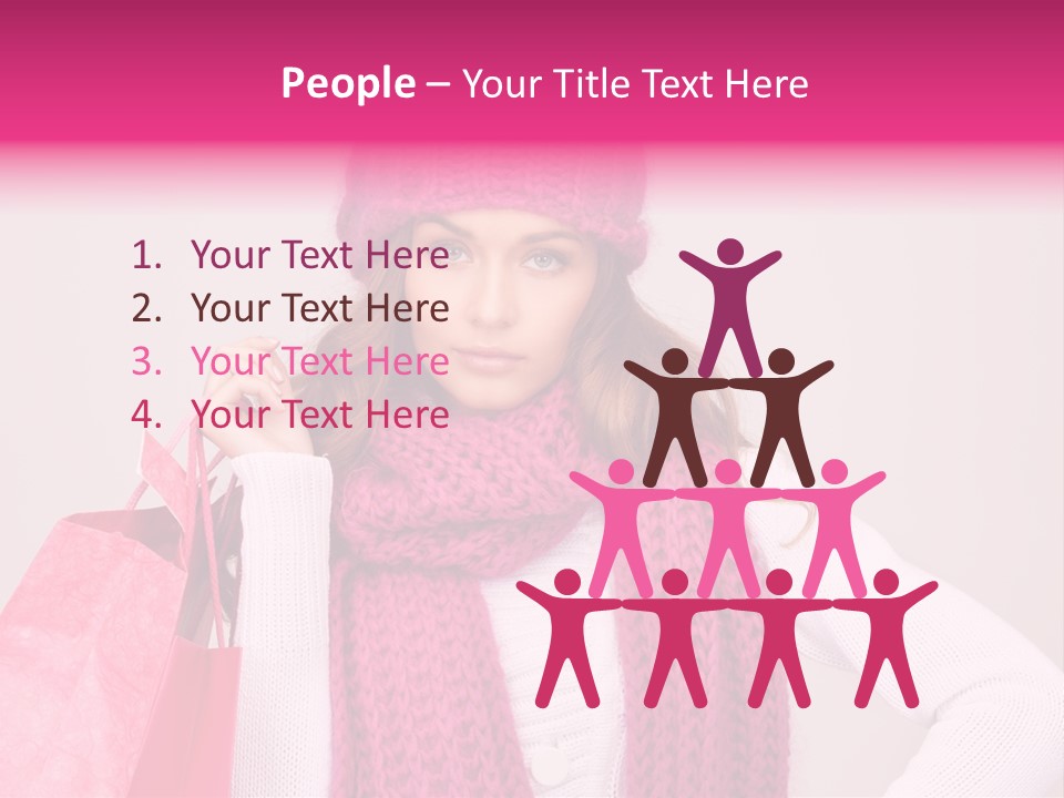 Customer Shopper Gifts PowerPoint Template