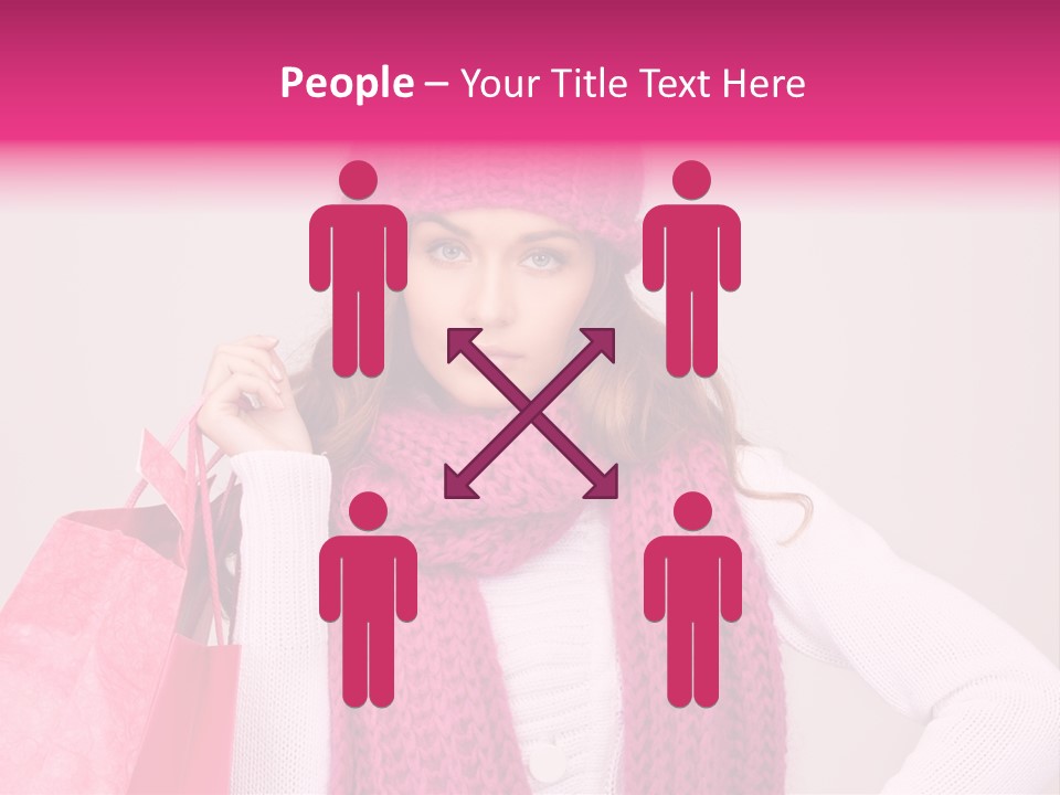 Customer Shopper Gifts PowerPoint Template