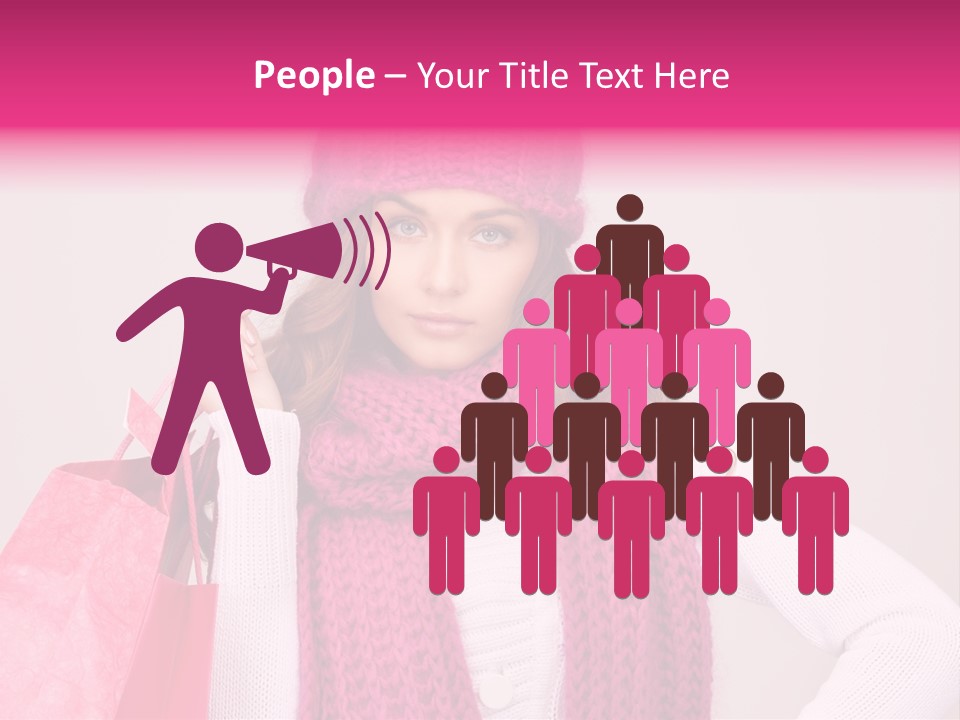 Customer Shopper Gifts PowerPoint Template