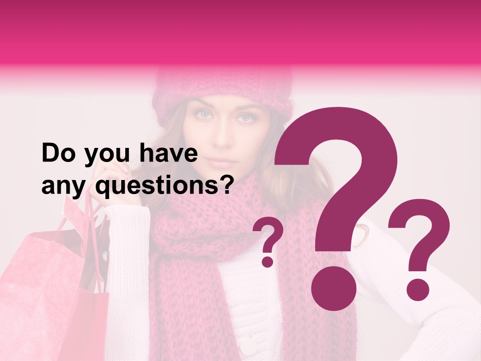 Customer Shopper Gifts PowerPoint Template